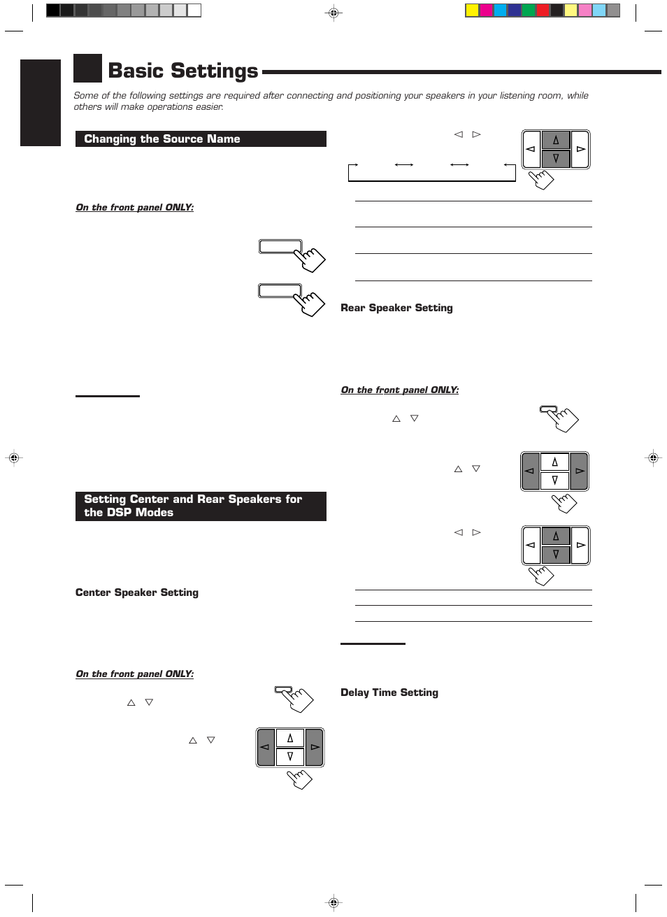 Basic settings, English | JVC LVT0142-006A User Manual | Page 14 / 38
