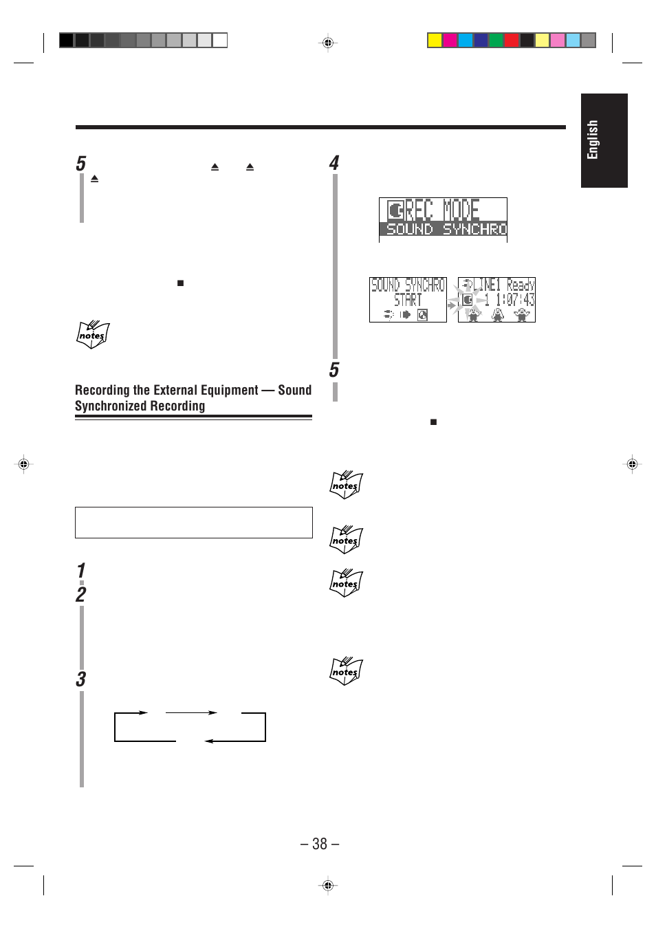 English | JVC CA-MXS6MD User Manual | Page 41 / 75