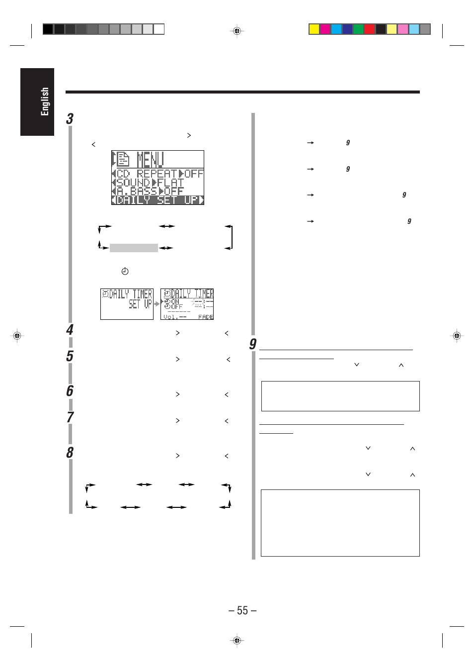 English | JVC CA-MXS6MD User Manual | Page 58 / 75