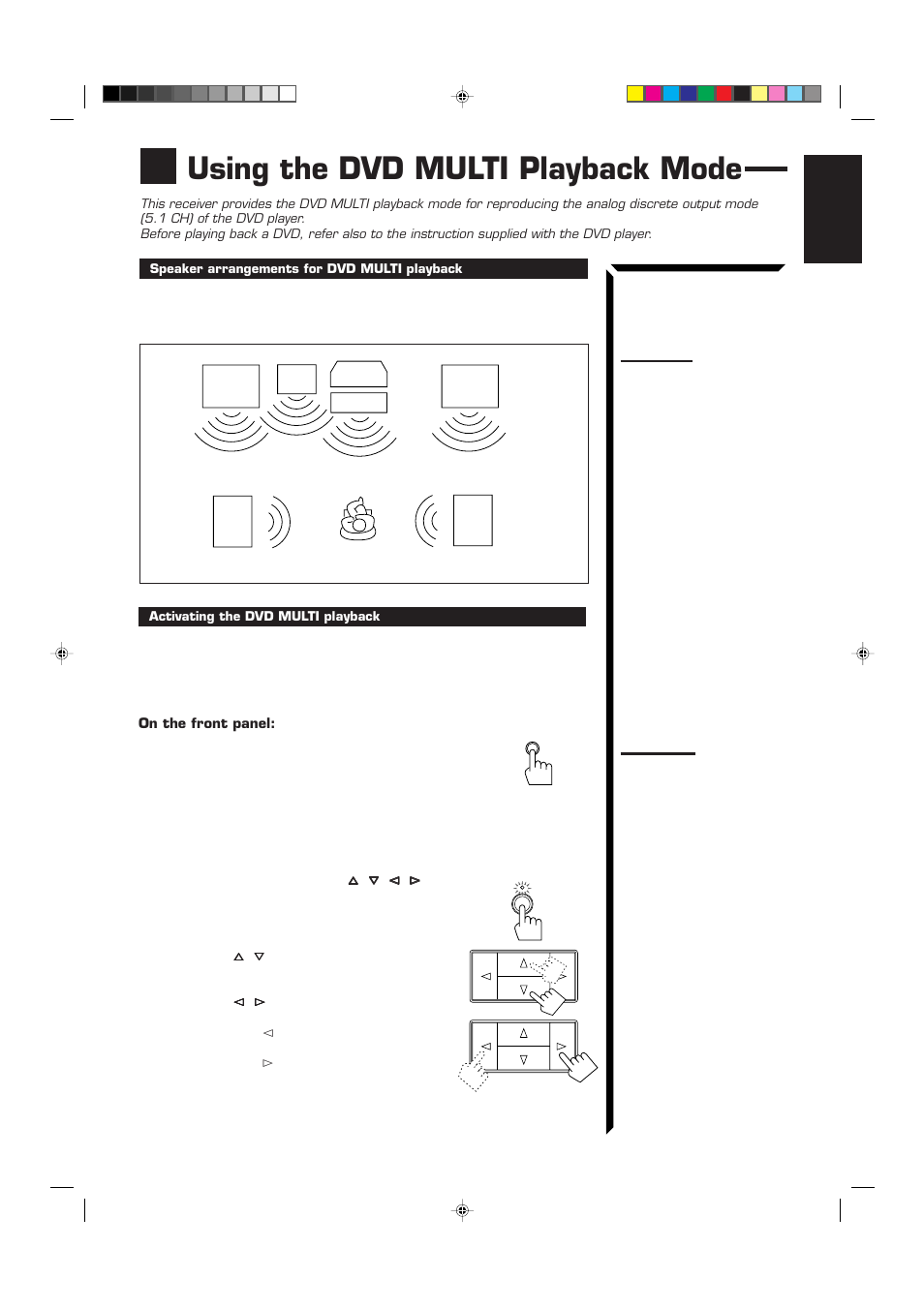 Using the dvd multi playback mode | JVC RX-60VGD User Manual | Page 37 / 50