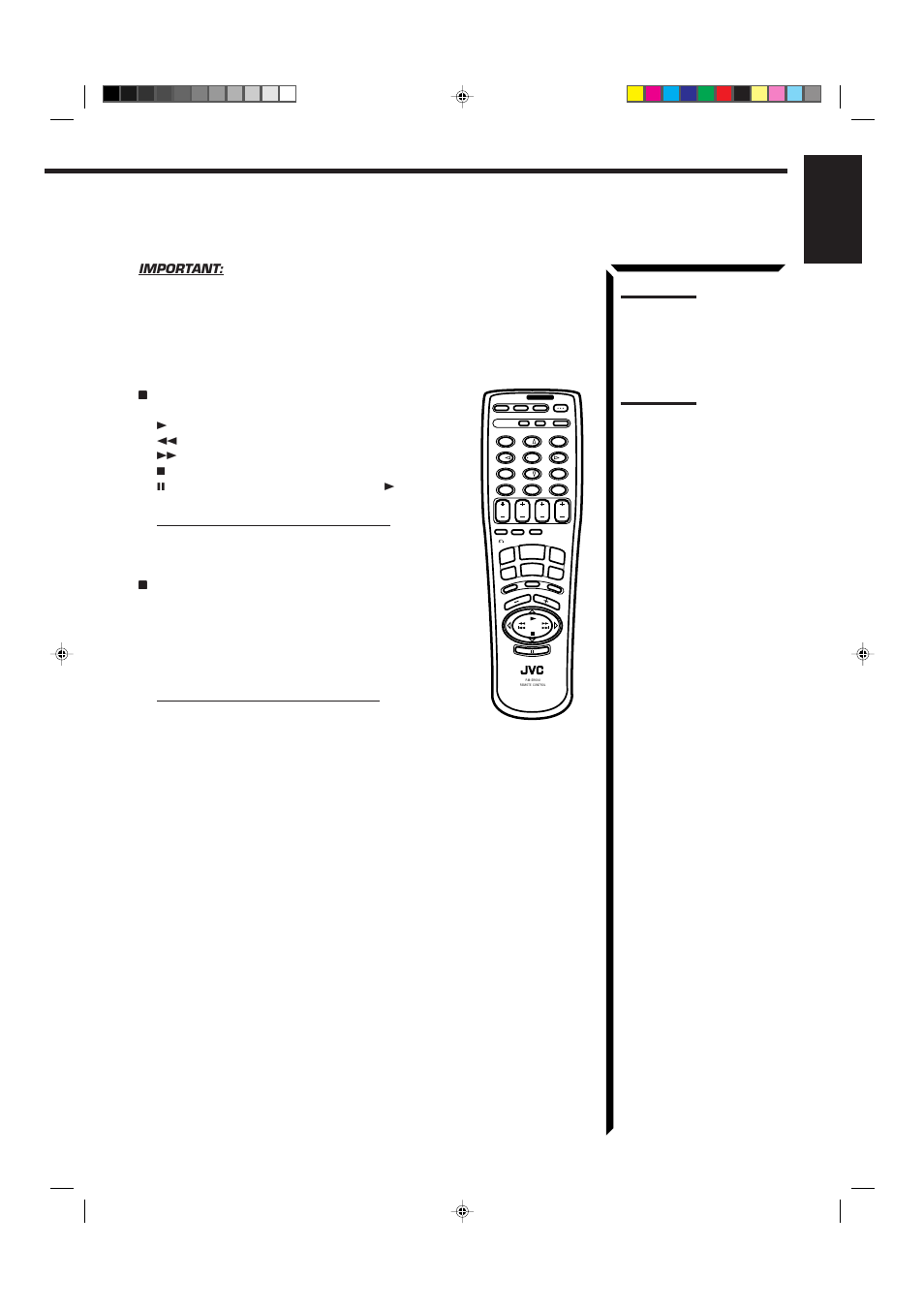English | JVC RX-60VGD User Manual | Page 43 / 50