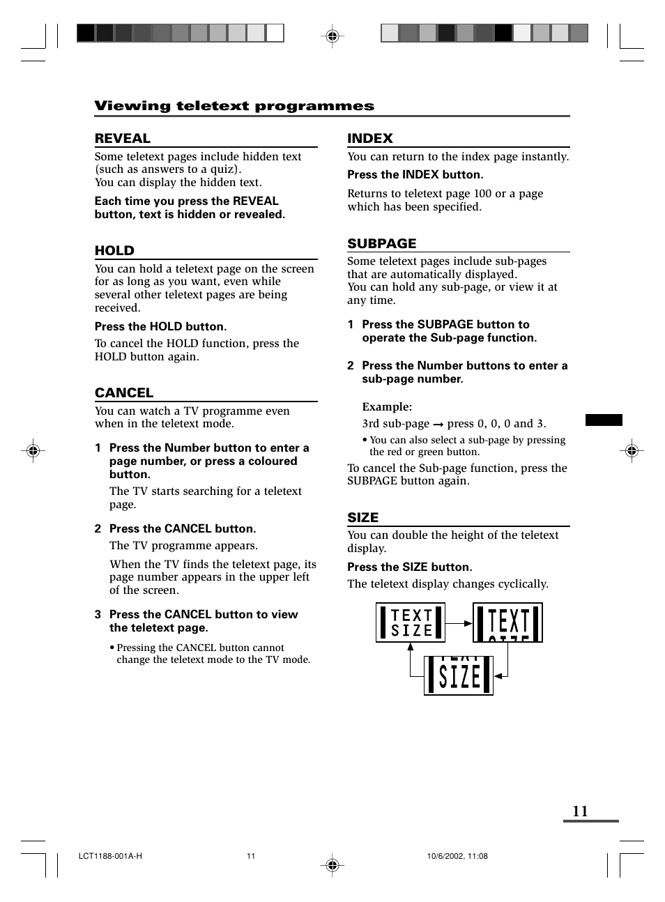 JVC AV-14FMT3 User Manual | Page 31 / 64