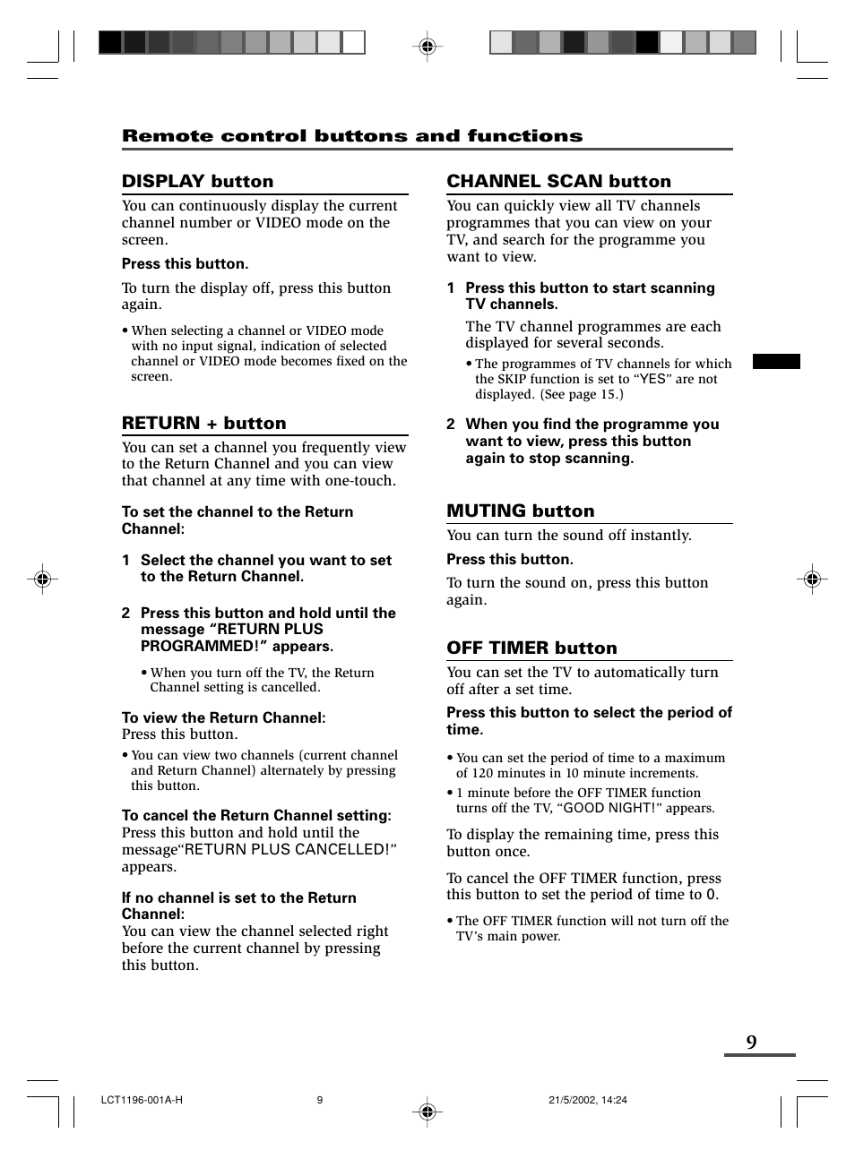 JVC AV-14FMT3 User Manual | Page 53 / 64