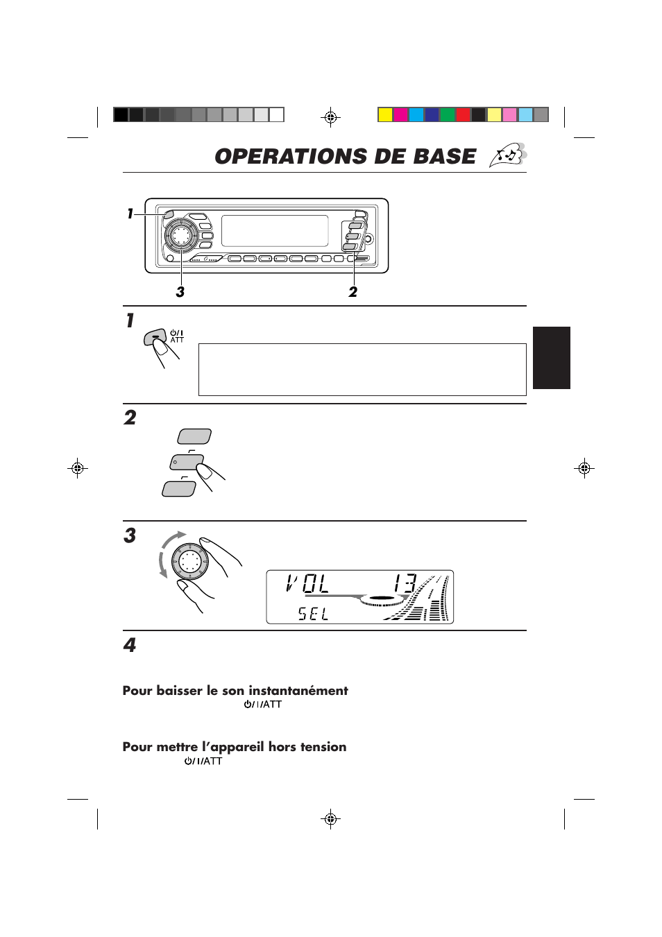 Operations de base | JVC KD-SX959R User Manual | Page 101 / 194