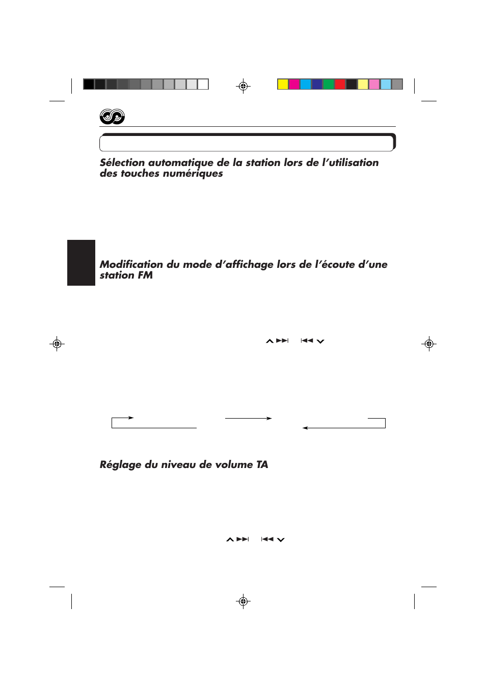 Autres fonctions rds pratiques et ajustements, Réglage du niveau de volume ta | JVC KD-SX959R User Manual | Page 112 / 194