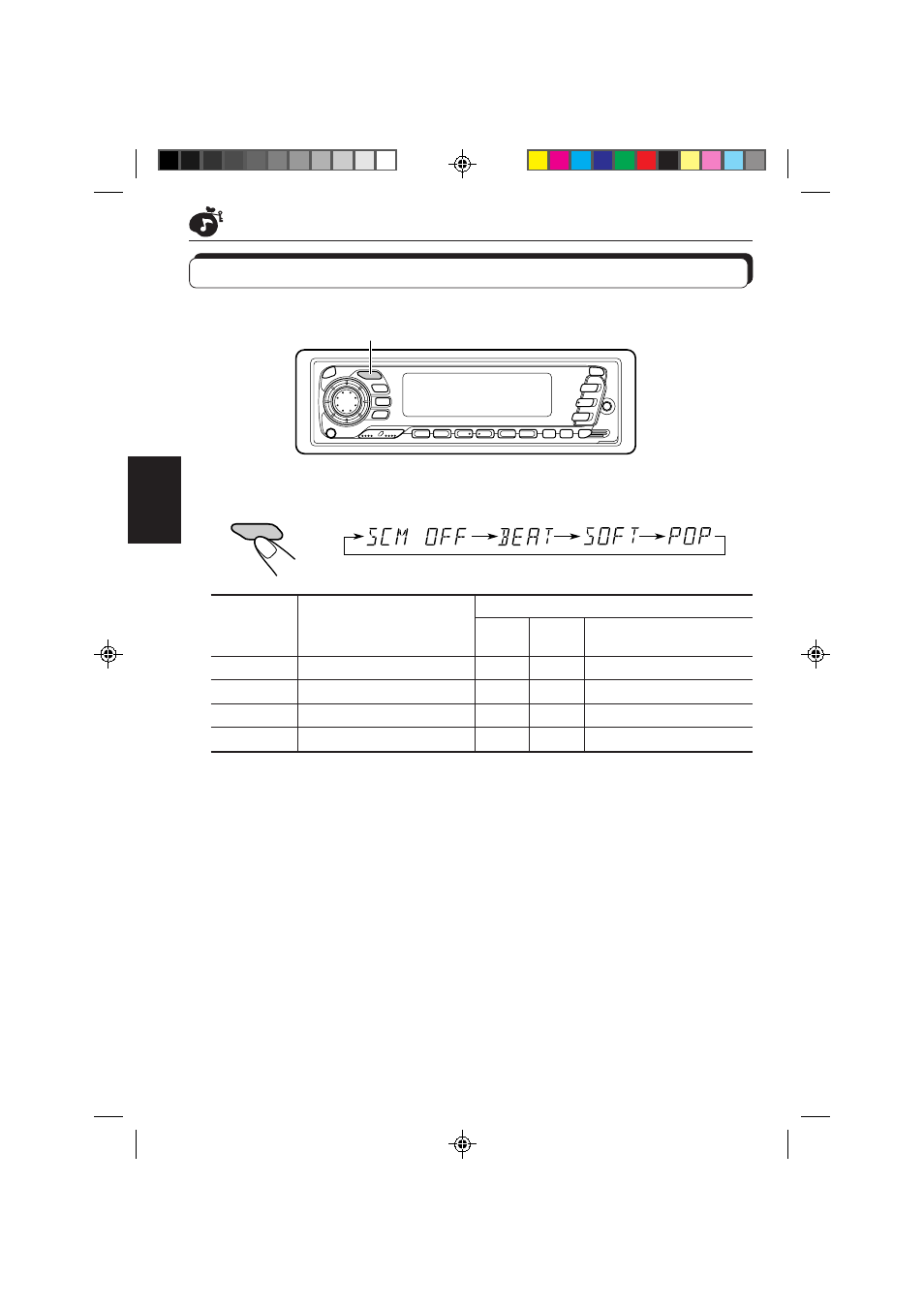 Sélection des modes sonores préréglés | JVC KD-SX959R User Manual | Page 120 / 194