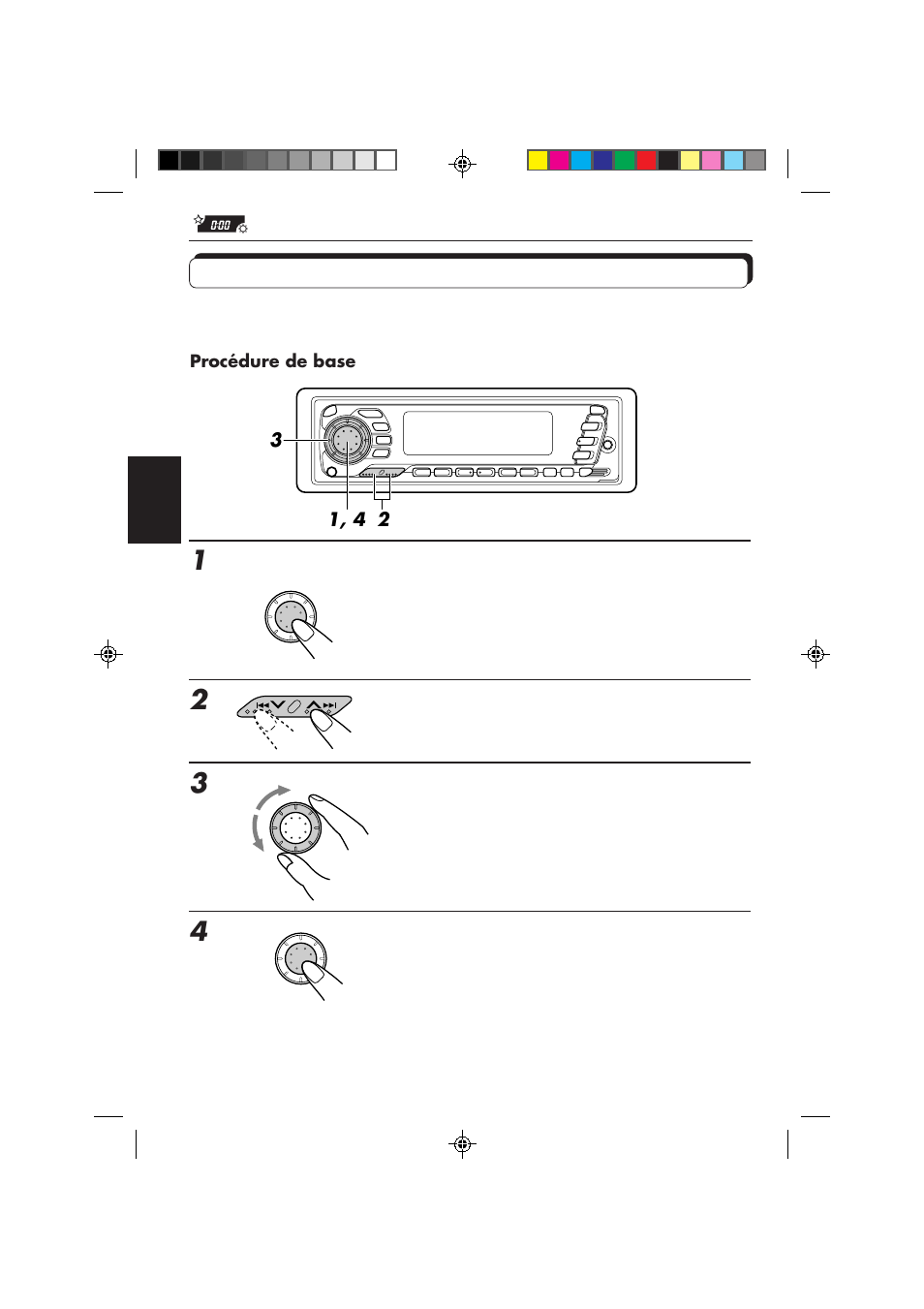 Modification des réglages généraux (psm) | JVC KD-SX959R User Manual | Page 124 / 194