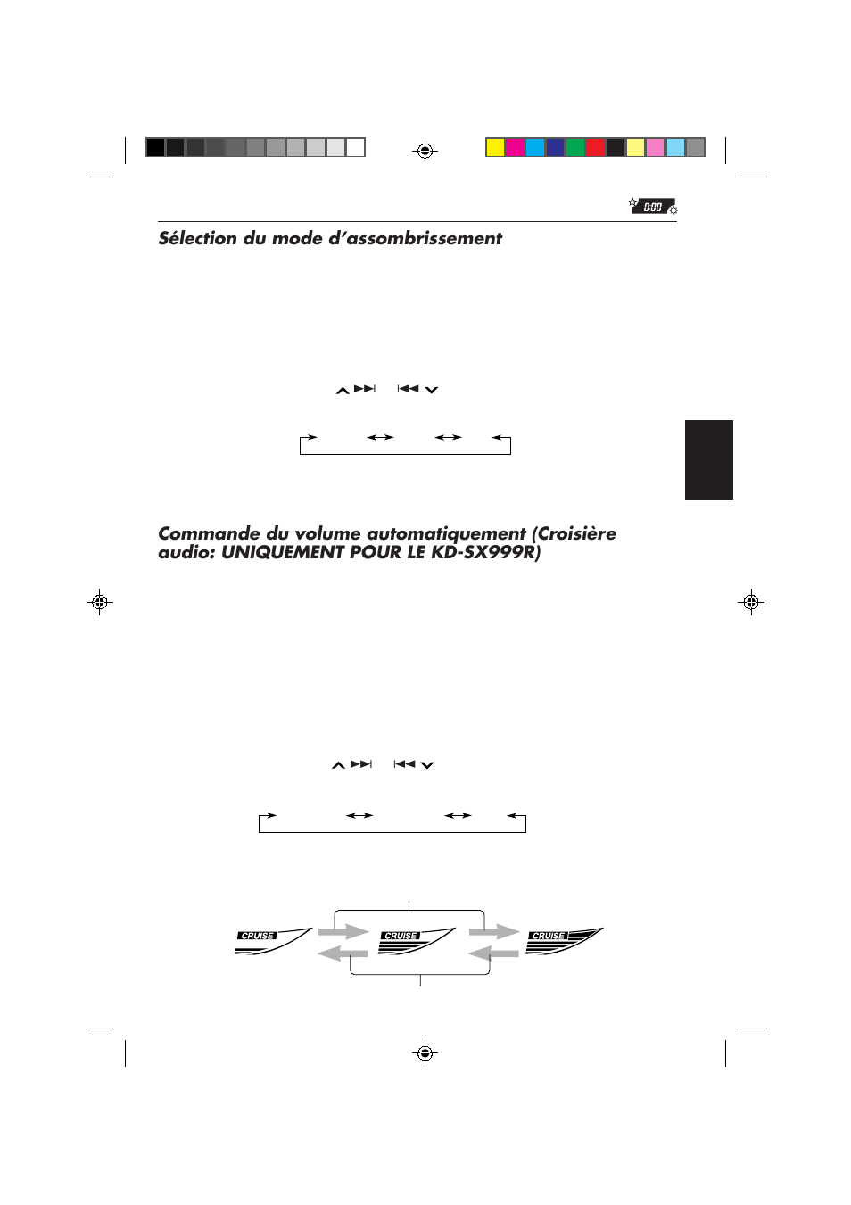Sélection du mode d’assombrissement | JVC KD-SX959R User Manual | Page 127 / 194