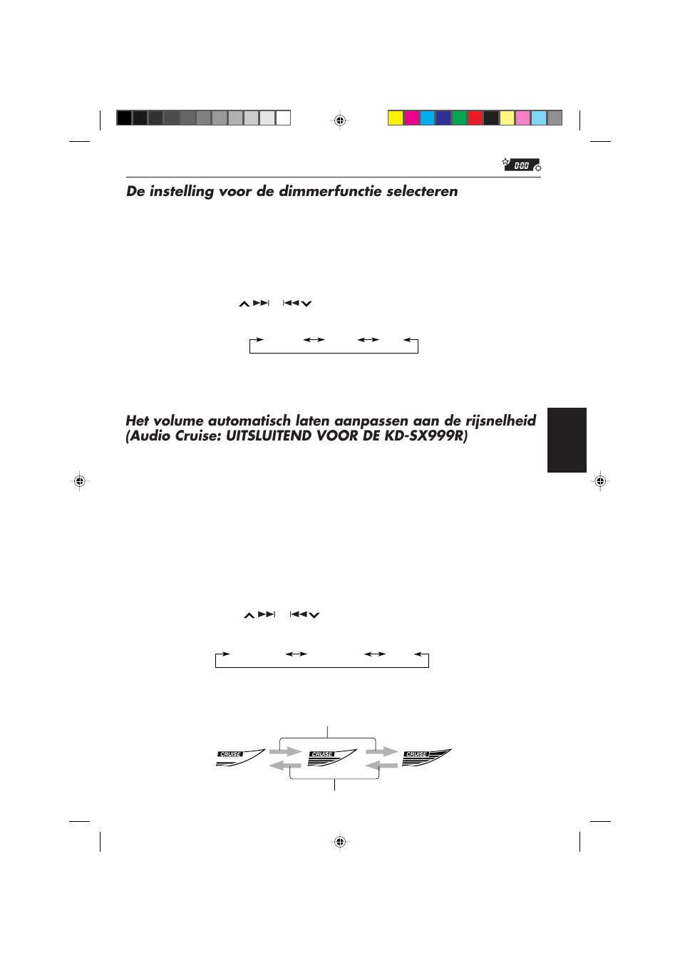 De instelling voor de dimmerfunctie selecteren | JVC KD-SX959R User Manual | Page 175 / 194