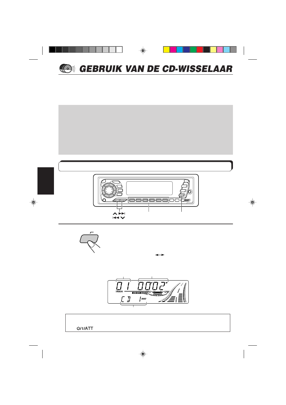 Gebruik van de cd-wisselaar, Cd’s afspelen, Selecteer de automatische cd-wisselaar | JVC KD-SX959R User Manual | Page 182 / 194