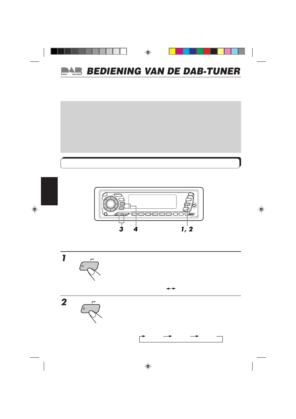 Bediening van de dab-tuner | JVC KD-SX959R User Manual | Page 186 / 194