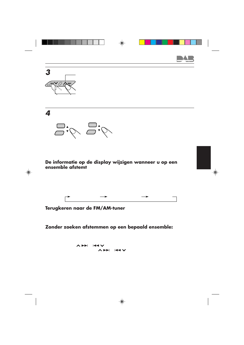 Zoek een ensemble op, Selecteer de service waarnaar u wilt luisteren | JVC KD-SX959R User Manual | Page 187 / 194