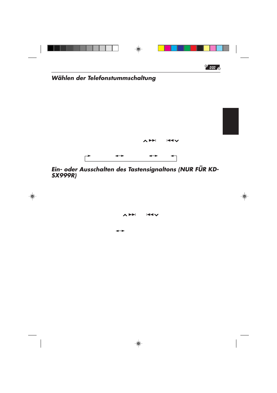 Wählen der telefonstummschaltung | JVC KD-SX959R User Manual | Page 81 / 194