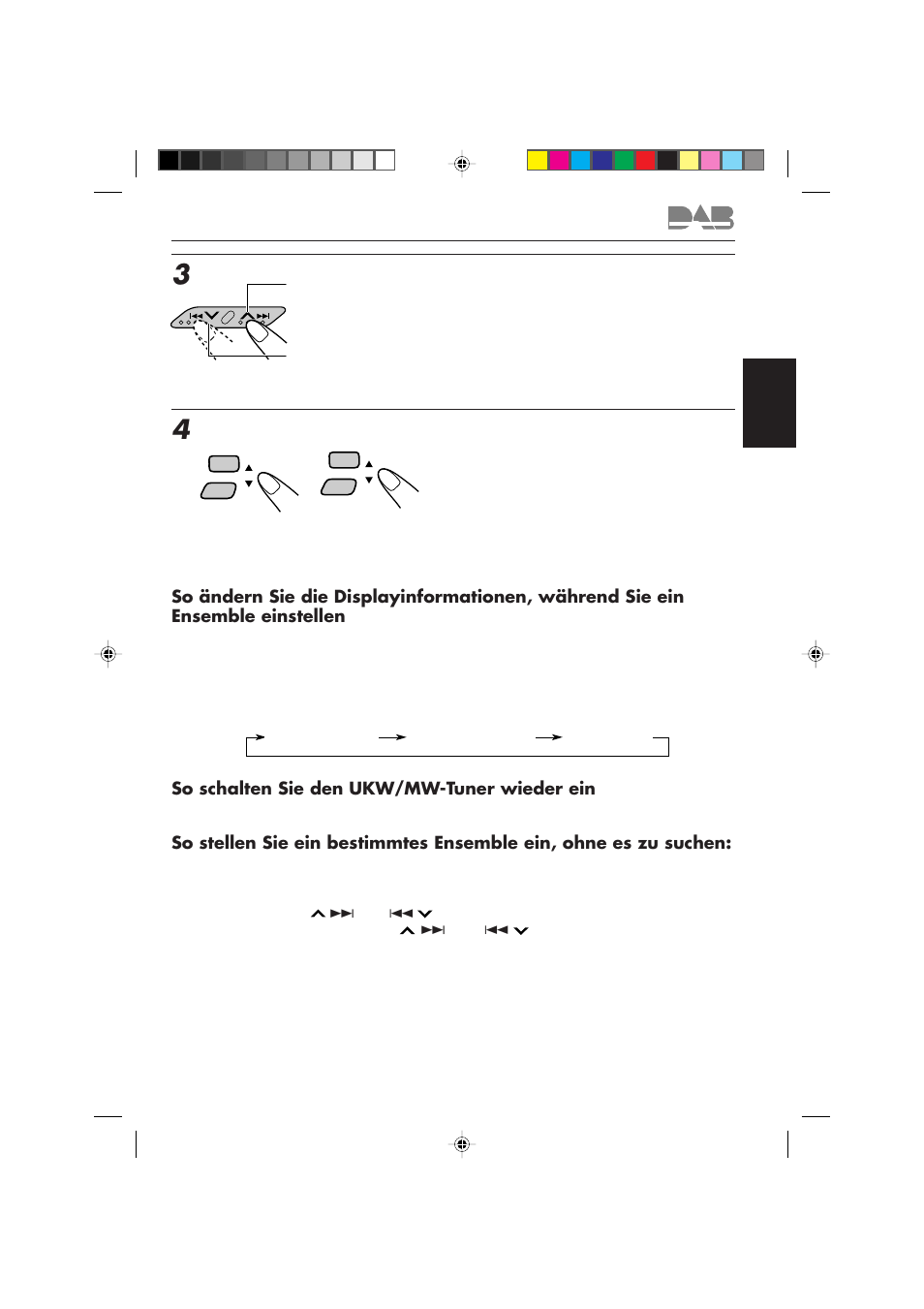 Suchen sie ein ensemble, Wählen sie einen dienst, den sie hören möchten | JVC KD-SX959R User Manual | Page 91 / 194