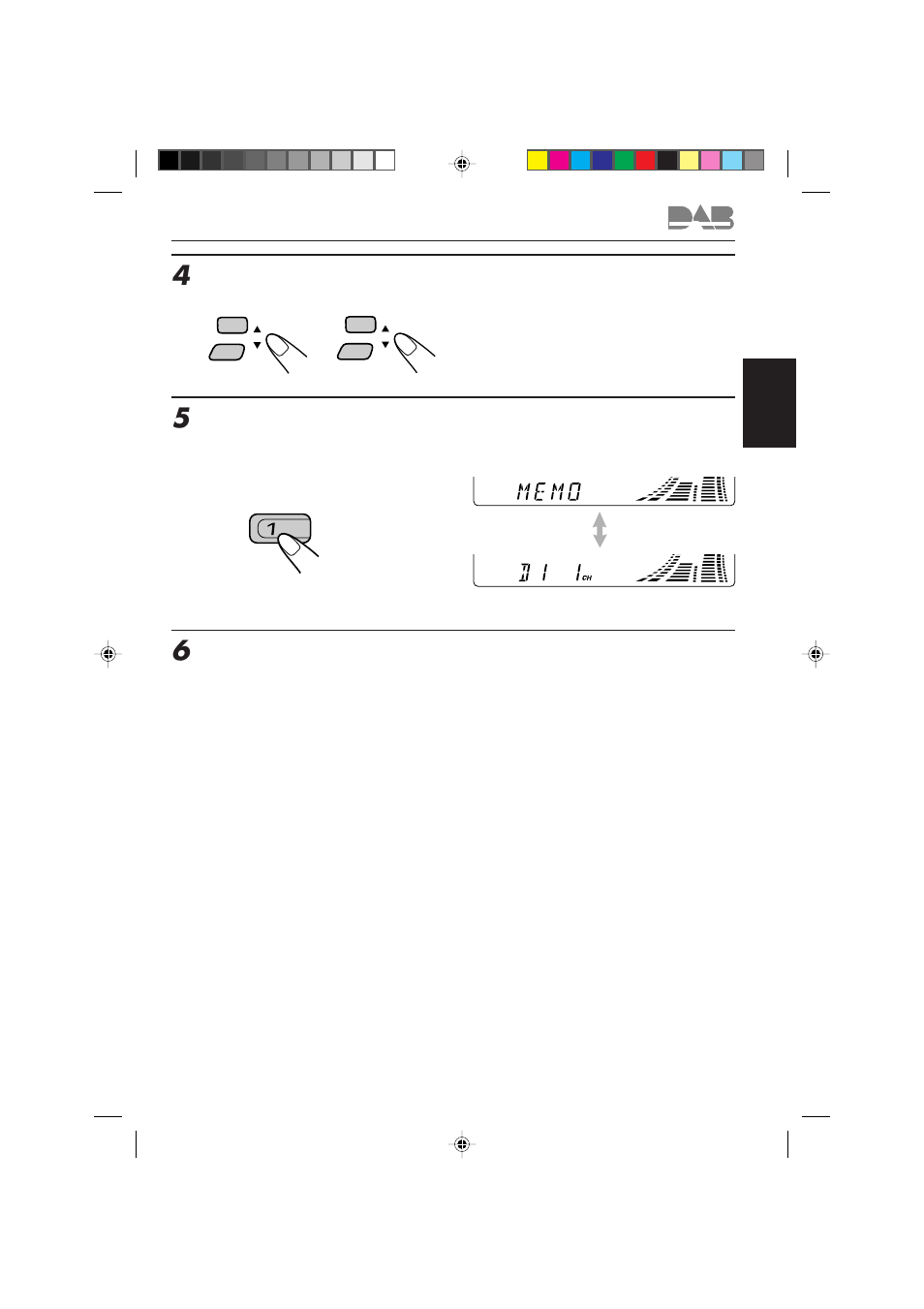 Wählen sie den gewünschten dienst des ensembles | JVC KD-SX959R User Manual | Page 93 / 194