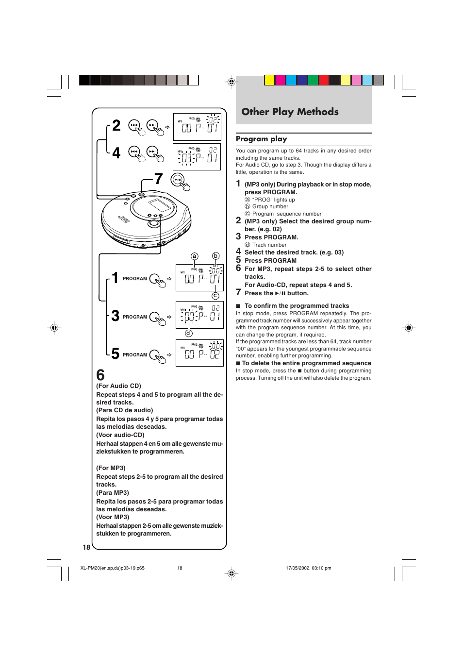 Other play methods | JVC XL-PM20SL User Manual | Page 18 / 44