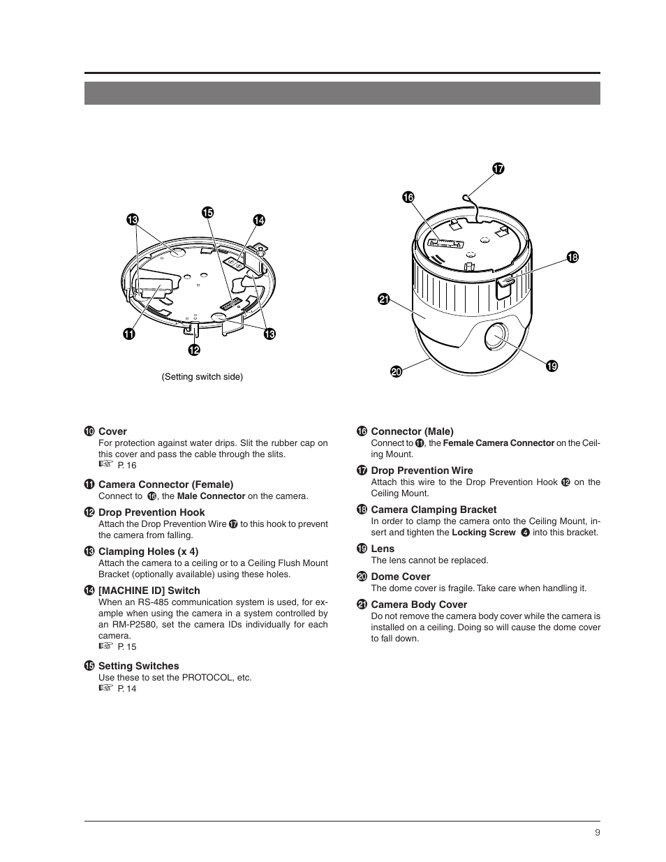 JVC TK-C655 User Manual | Page 9 / 48