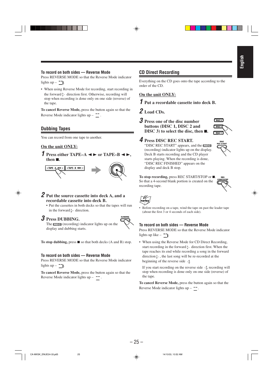 JVC CA-MXSK1 User Manual | Page 107 / 116