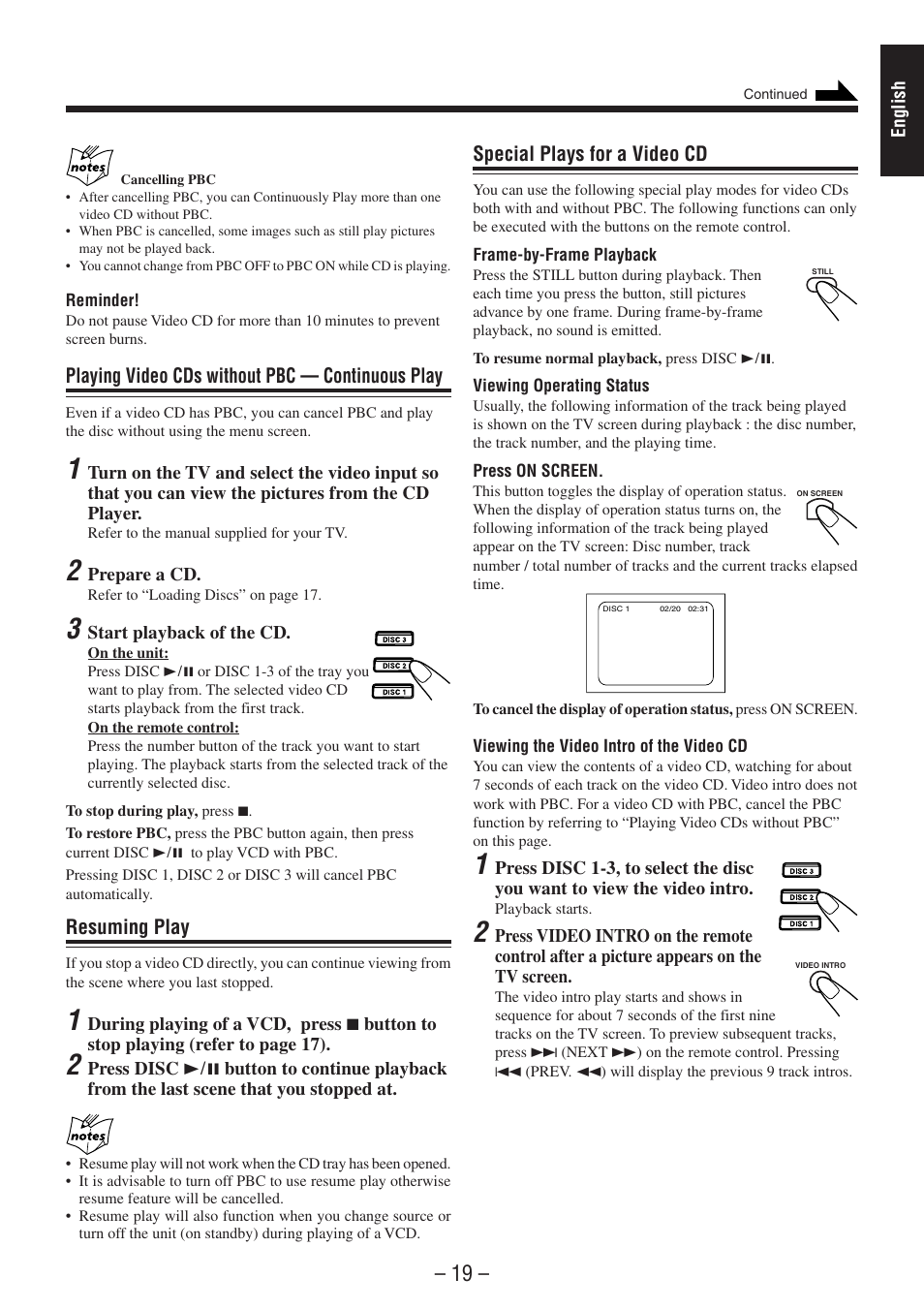 JVC CA-MXSK1 User Manual | Page 62 / 116