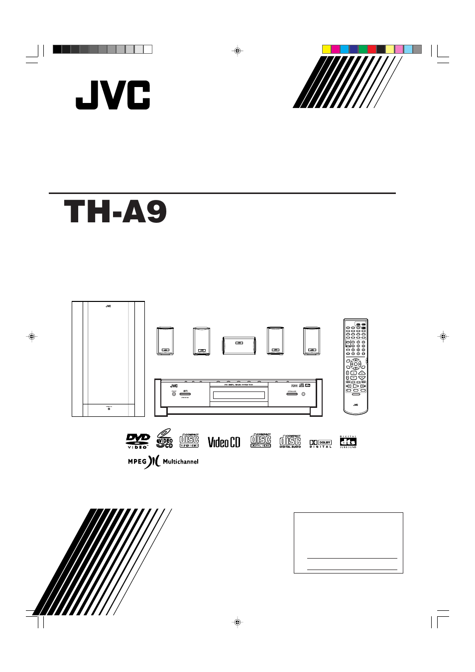 JVC SP-XSA9 User Manual | 67 pages