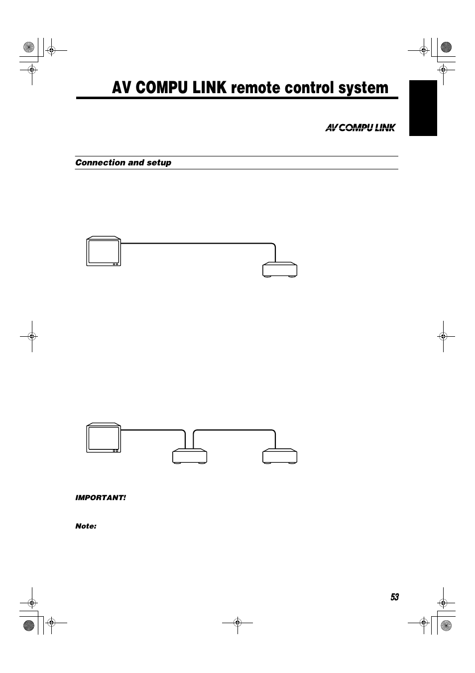 Av compu link remote control system | JVC SP-XSA9 User Manual | Page 57 / 67