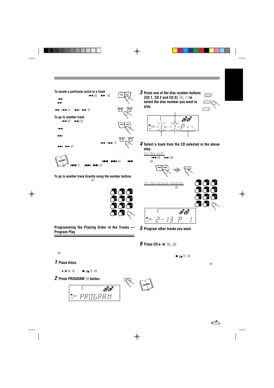 English | JVC MX-J333VU User Manual | Page 15 / 35