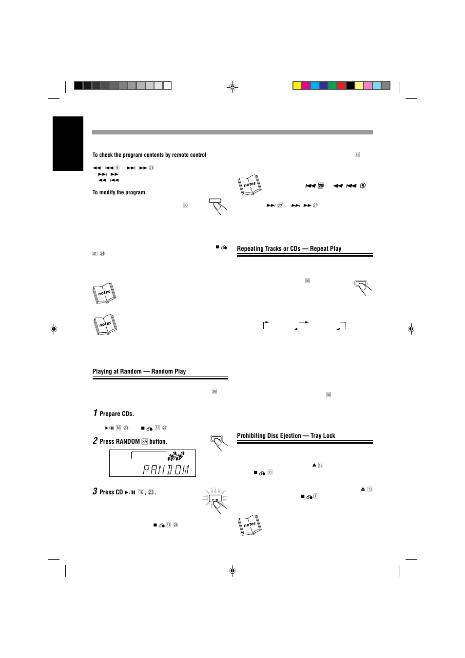 English | JVC MX-J333VU User Manual | Page 16 / 35