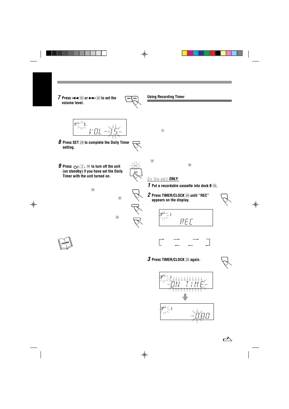 English | JVC MX-J333VU User Manual | Page 28 / 35