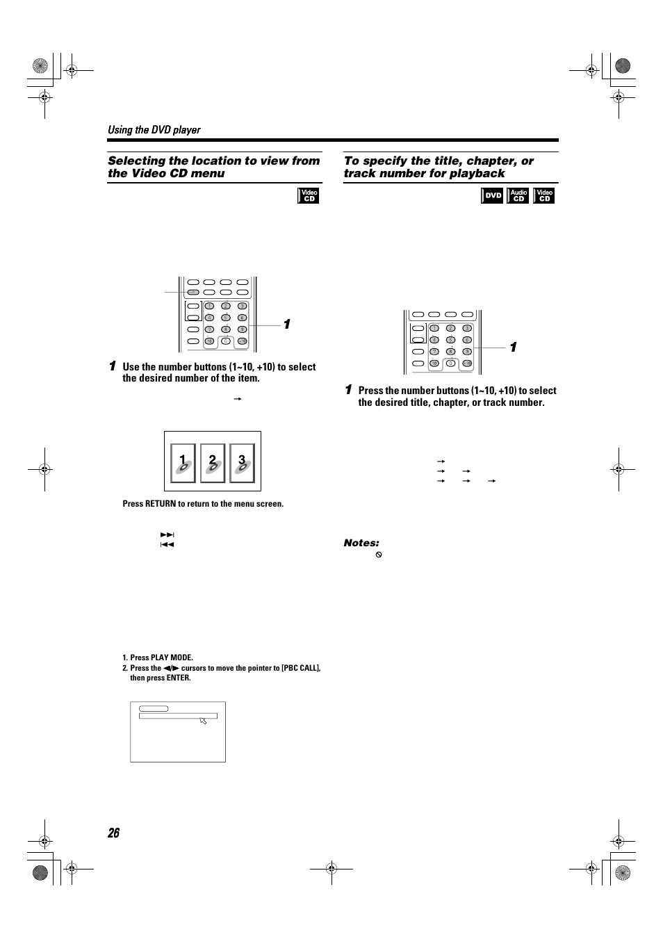 Using the dvd player | JVC TH-A9R User Manual | Page 28 / 65