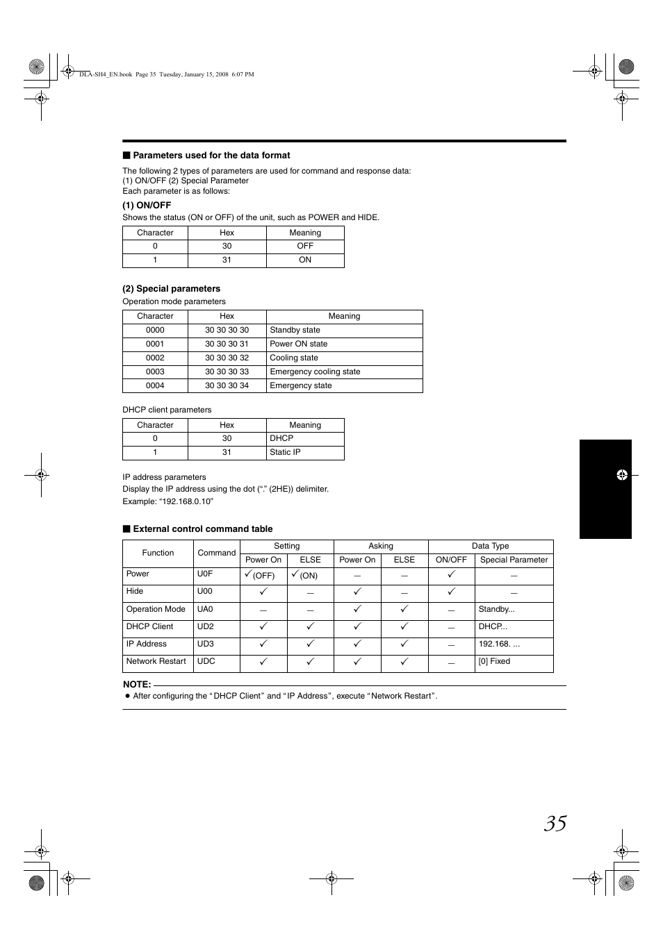 JVC DLA-SH4K User Manual | Page 35 / 48