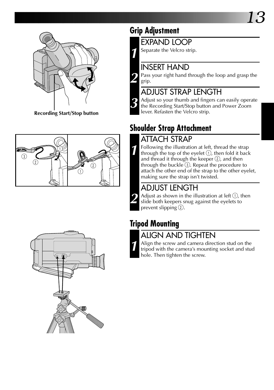 JVC GR-AX937 User Manual | Page 13 / 55