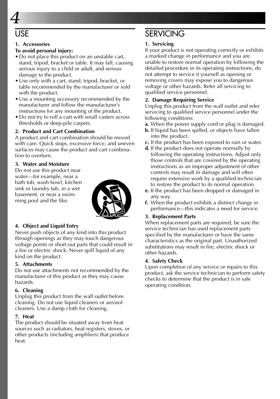 Servicing | JVC GR-AX937 User Manual | Page 4 / 55