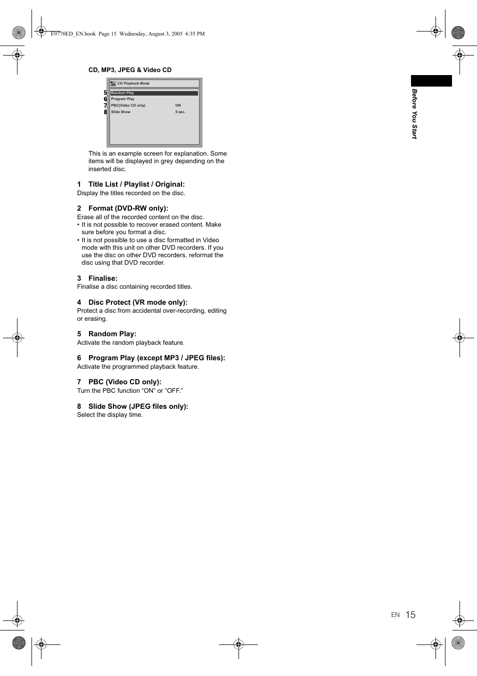 JVC DR-MV2SEU User Manual | Page 15 / 76