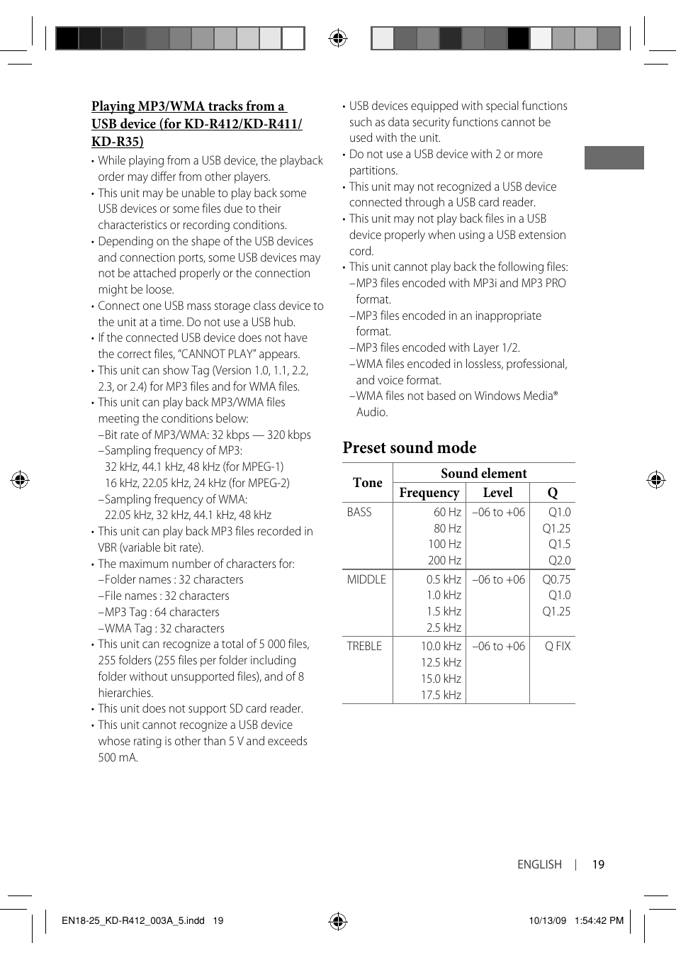 JVC KD-R316 User Manual | Page 23 / 62