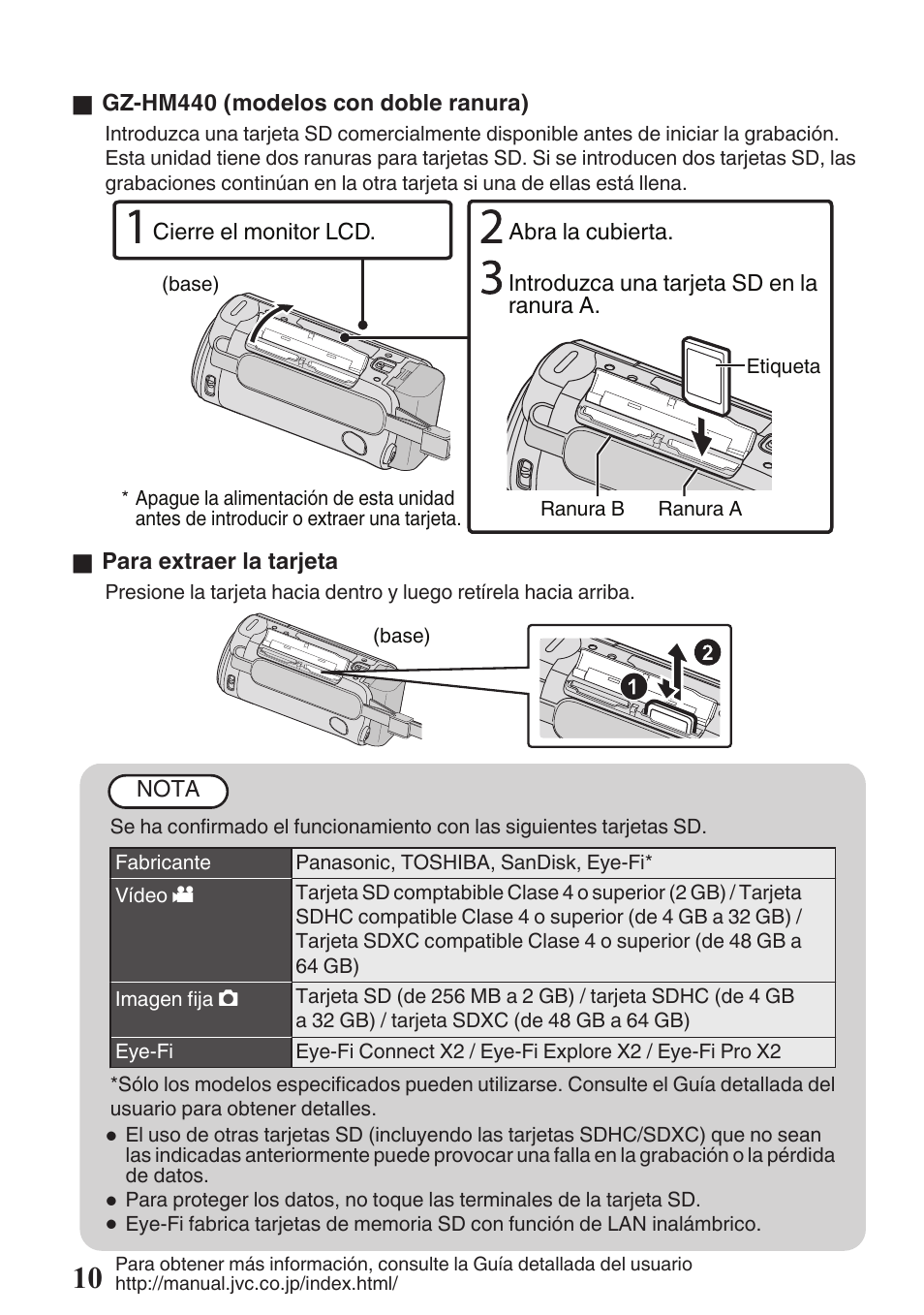 P. 10 | JVC EVERIO GZ-HM670U User Manual | Page 42 / 64