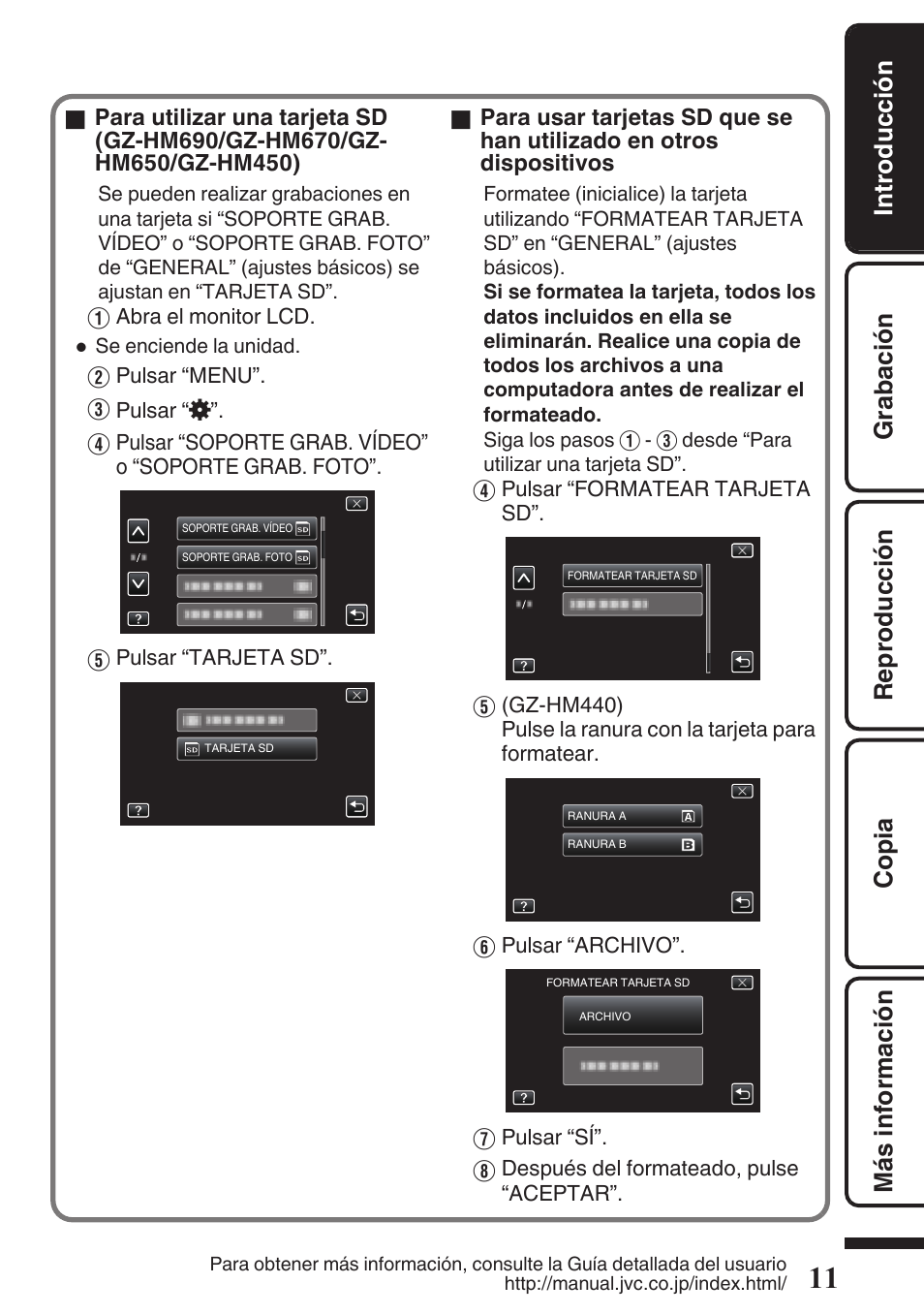 JVC EVERIO GZ-HM670U User Manual | Page 43 / 64