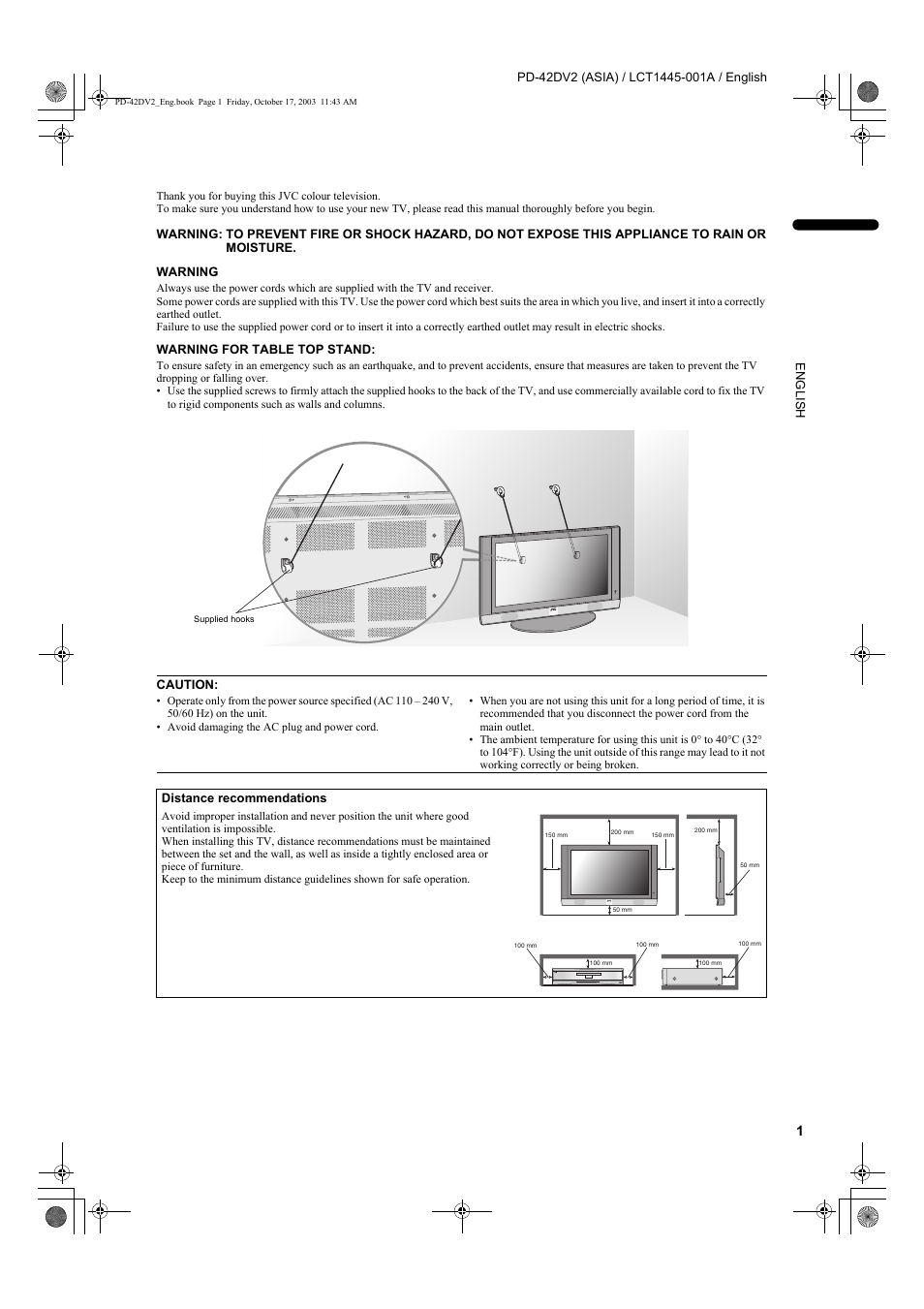 JVC LCT1445-001A User Manual | Page 3 / 44