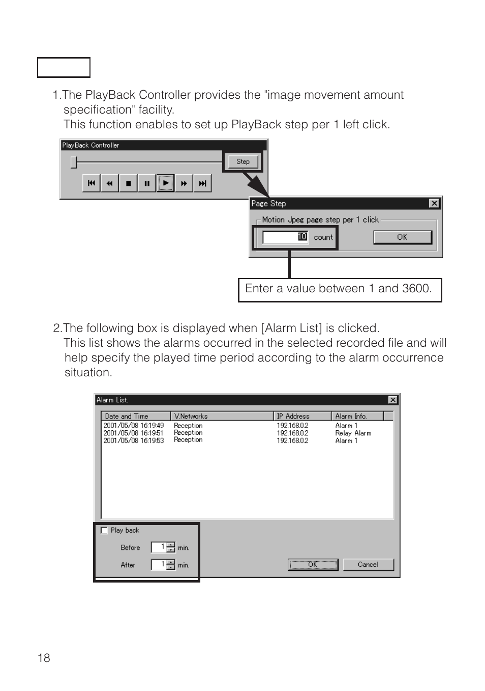 JVC VN-S200U/S100U User Manual | Page 18 / 44