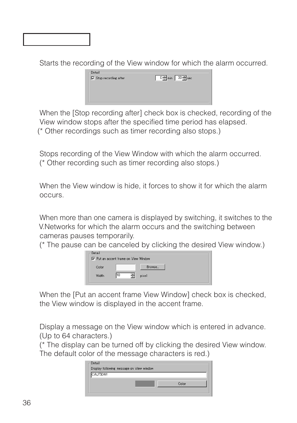 JVC VN-S200U/S100U User Manual | Page 36 / 44