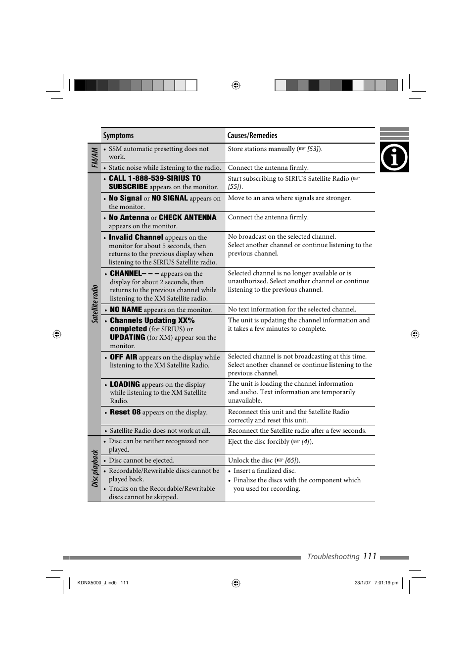 JVC KD-NX5000- User Manual | Page 111 / 357