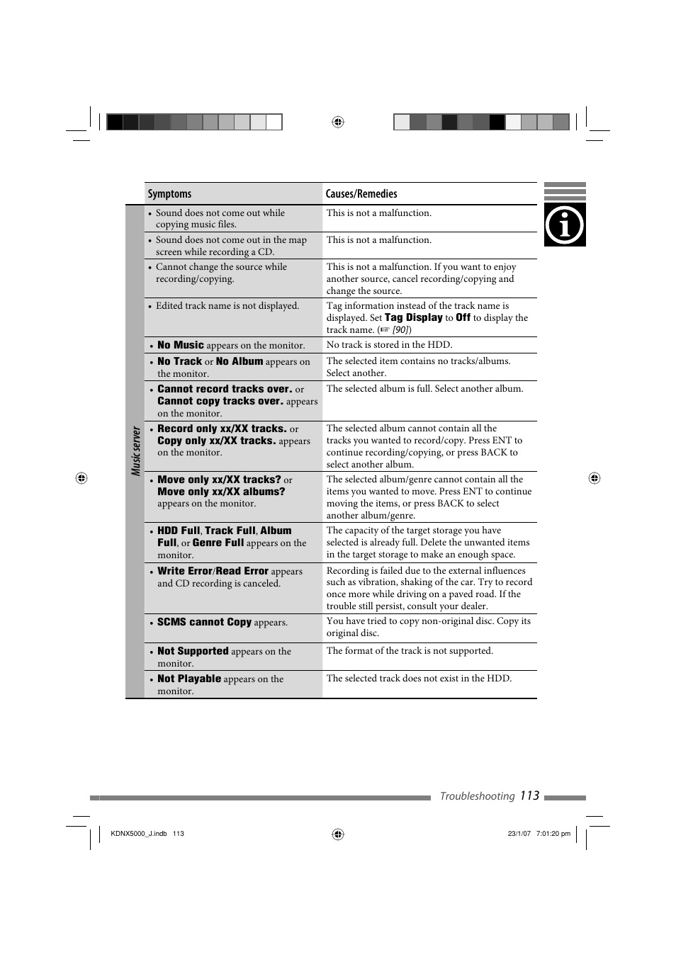 JVC KD-NX5000- User Manual | Page 113 / 357