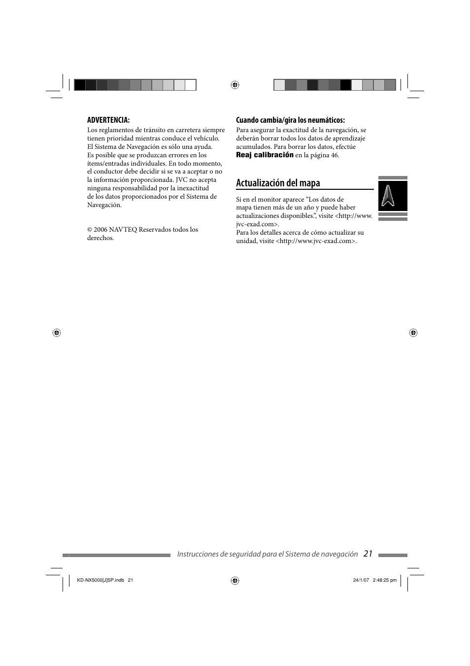 Actualización del mapa | JVC KD-NX5000- User Manual | Page 139 / 357