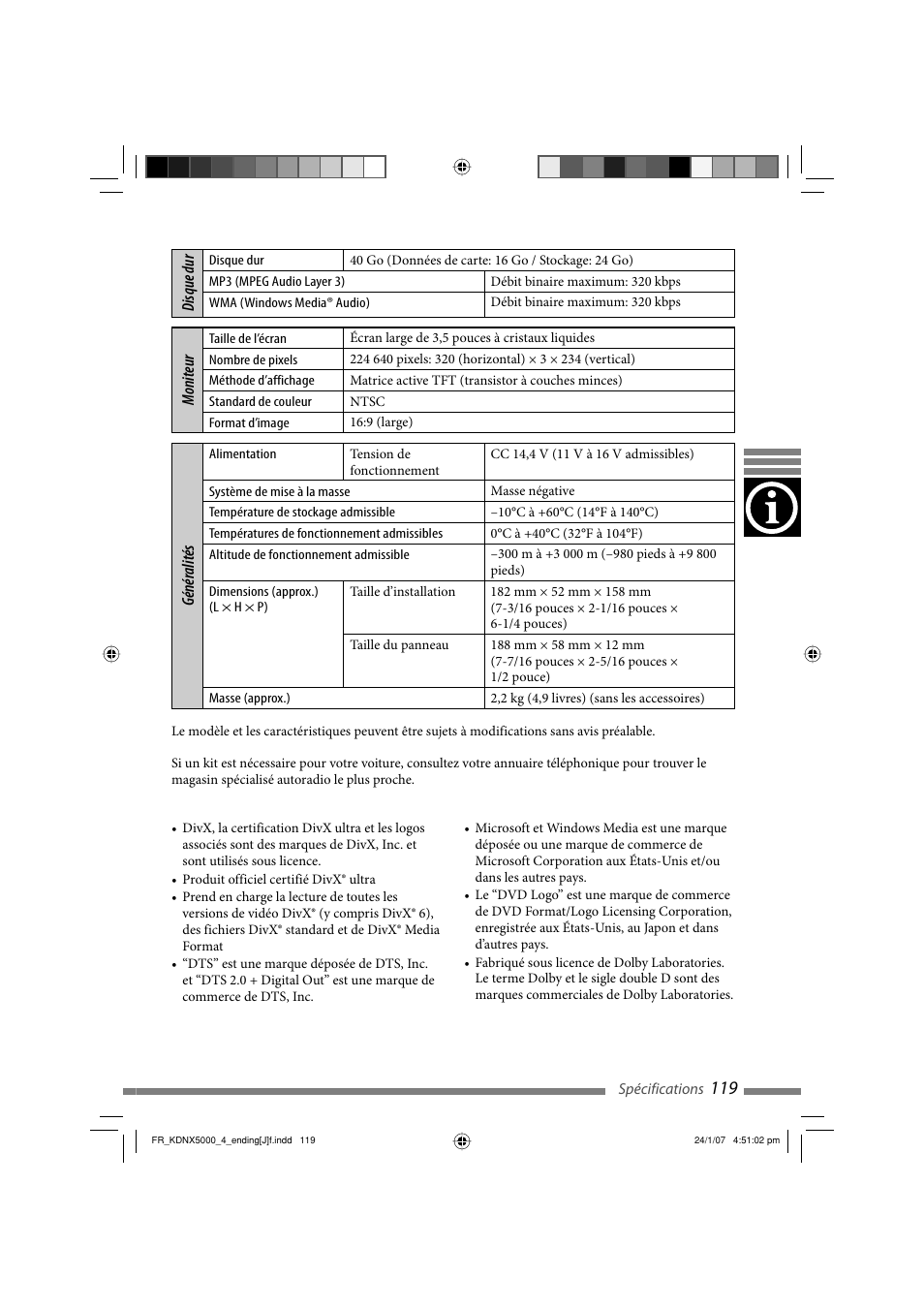 JVC KD-NX5000- User Manual | Page 355 / 357