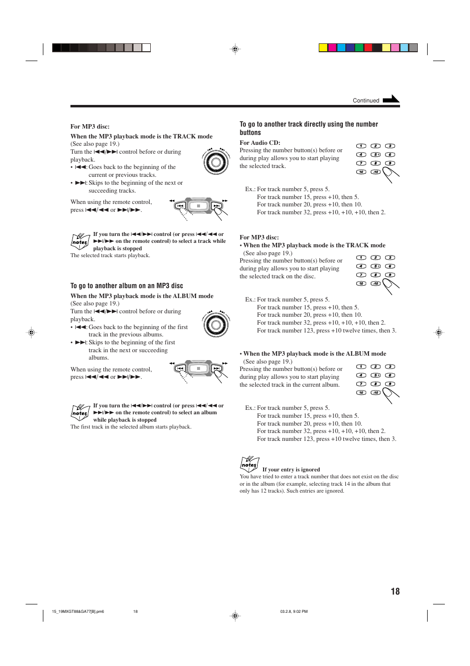 JVC CA-MXGA77 User Manual | Page 21 / 42