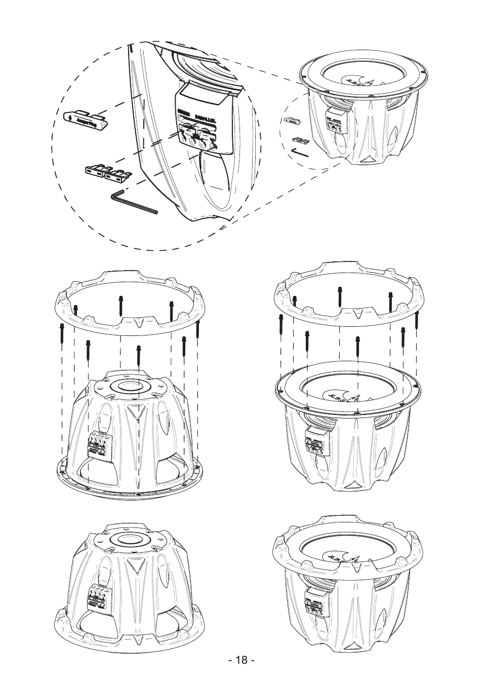 JVC CS-AW8540 User Manual | Page 18 / 19