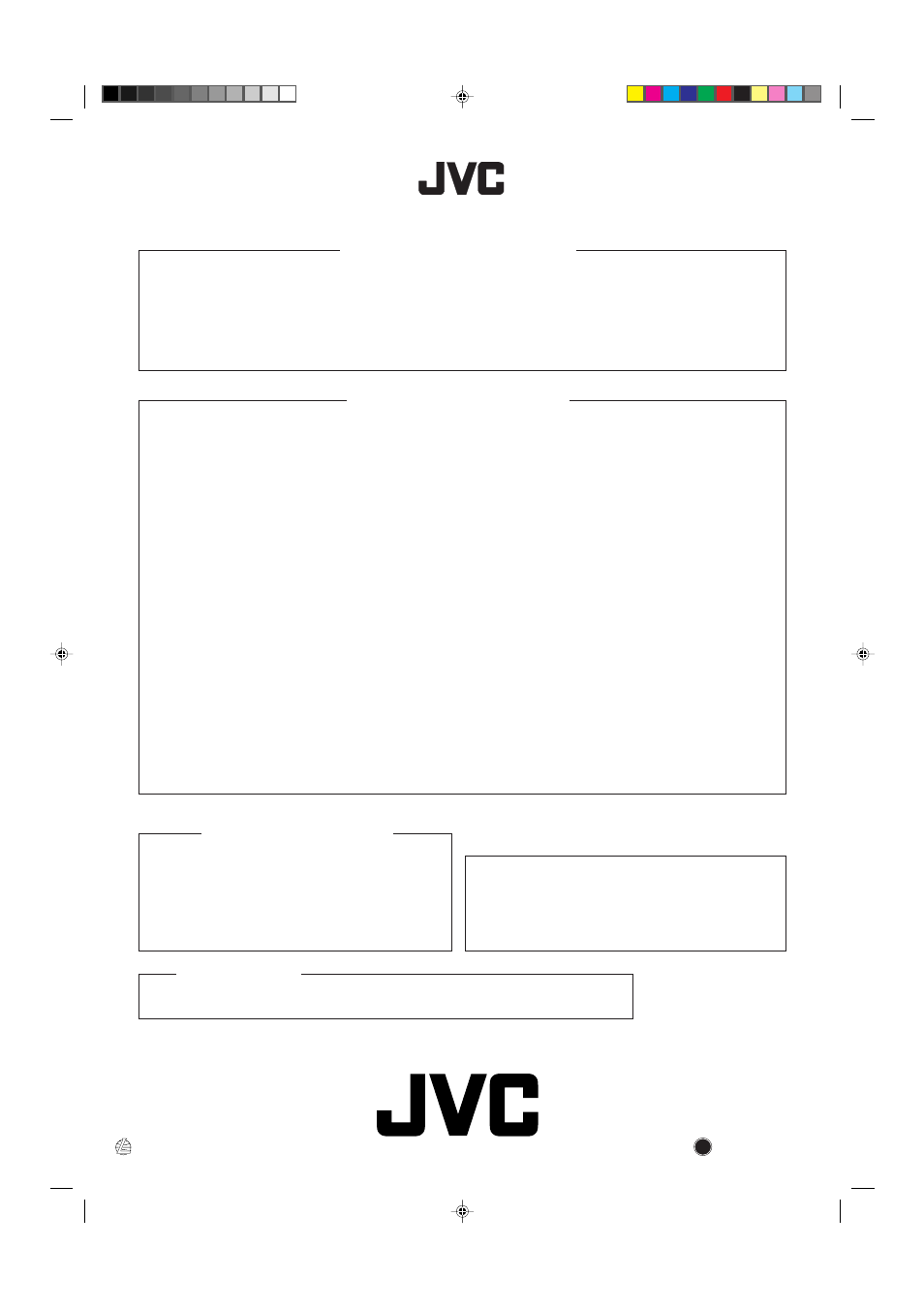 How to locate your jvc service center | JVC XV-511BK  EN User Manual | Page 48 / 48