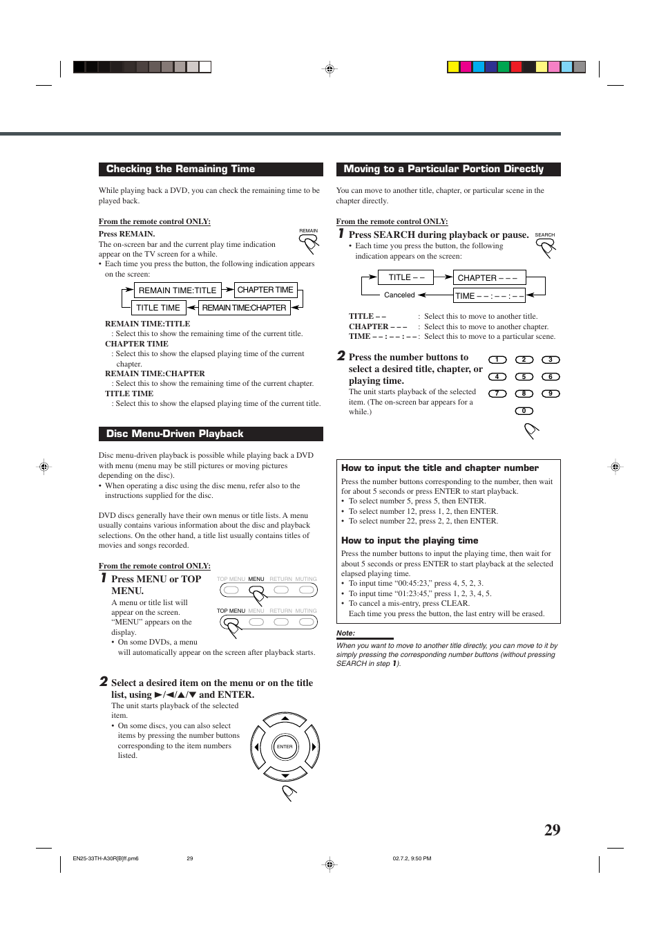 JVC TH-A30R User Manual | Page 33 / 64