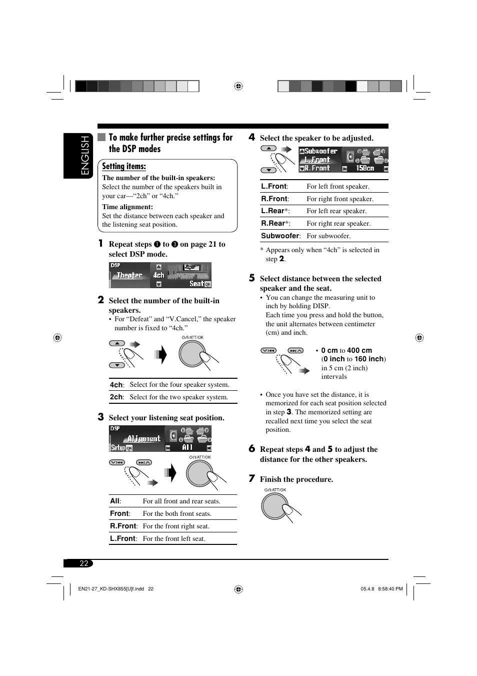 JVC EXAD LVT1373-001A User Manual | Page 22 / 58