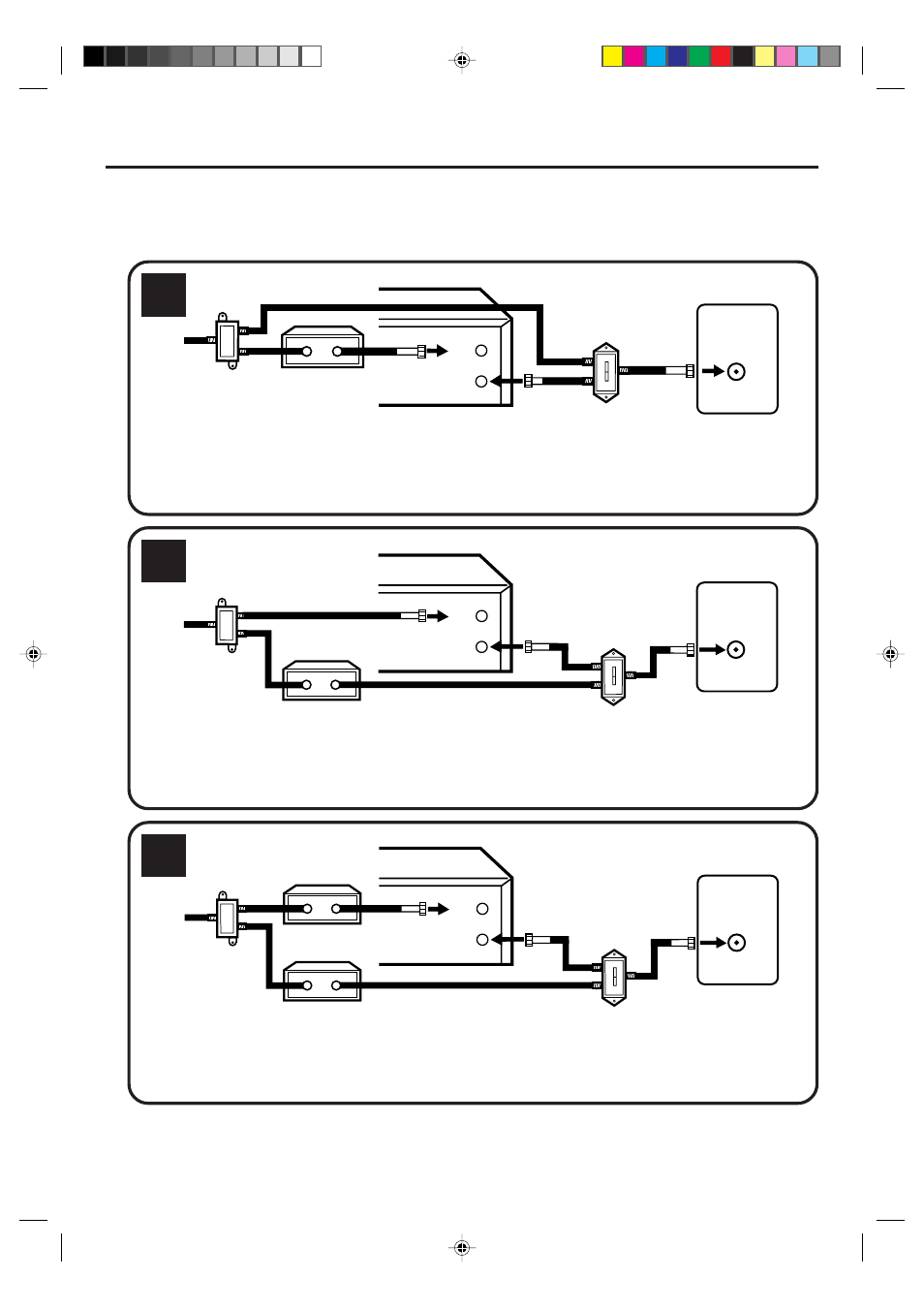 Catv (cable tv) connections | JVC LPT0719-001A User Manual | Page 15 / 60