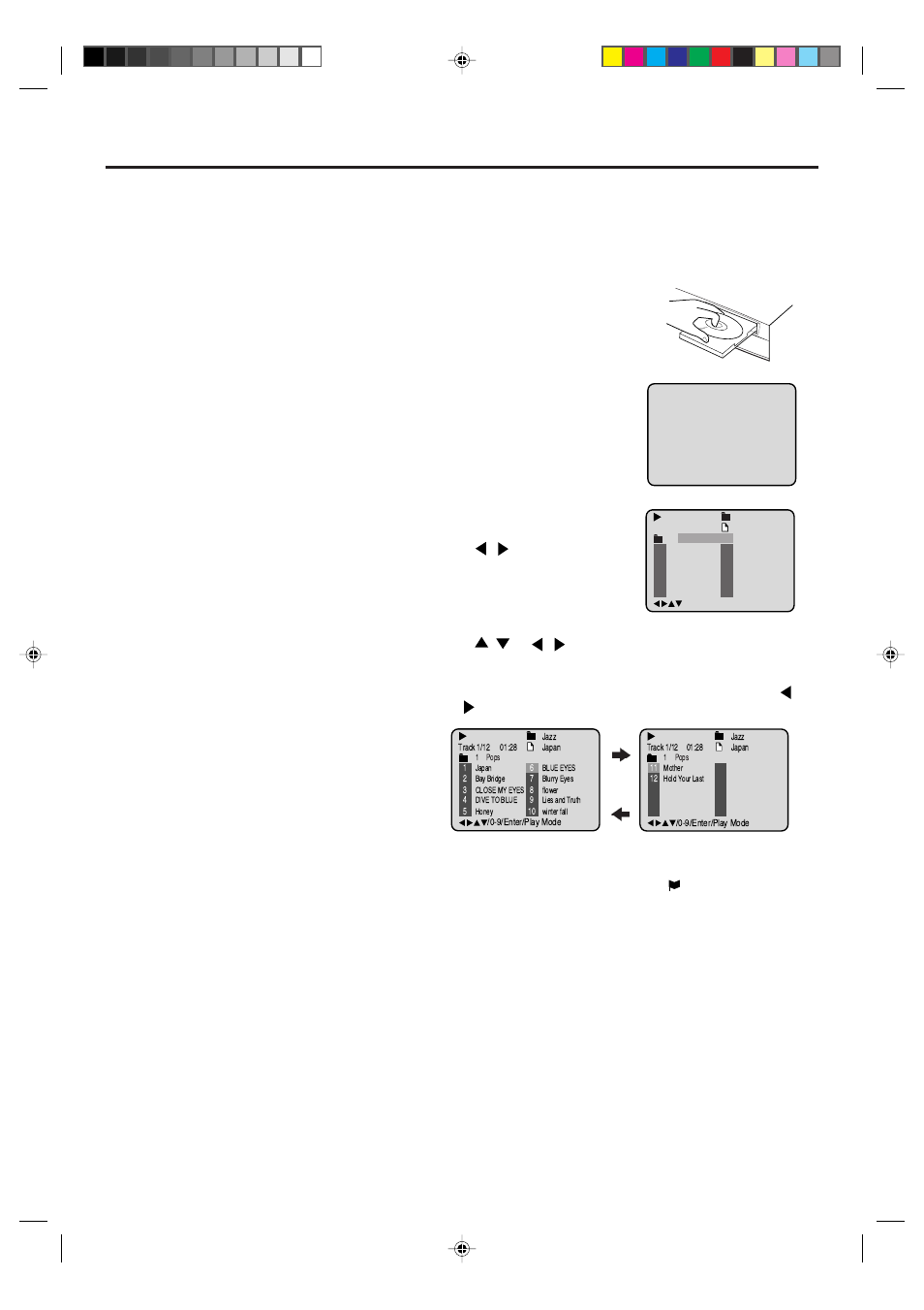 Mp3 playback, Mp3 cd information | JVC LPT0719-001A User Manual | Page 42 / 60